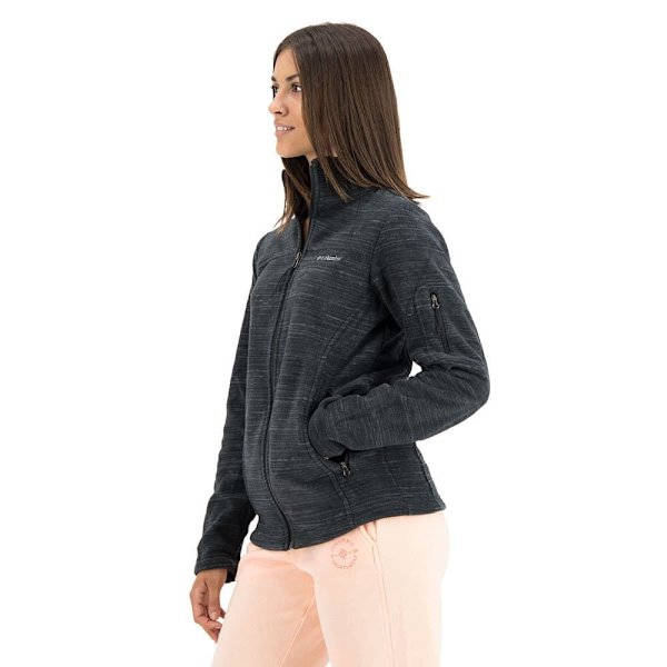 Columbia Fleece Fast Trek Printed Grå L Kvinna
