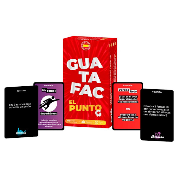 Asmodee Kortspel Guatafac El Punto G Flerfärgad