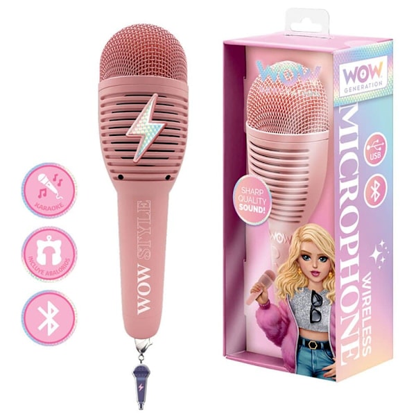 Wow Stuff Mikrofoninspelare Wow Generation Durchsichtig