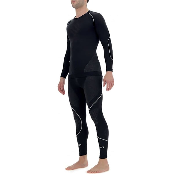 Uyn Pitkähihainen Pohjakerros Evolutyon Musta L-XL Mies
