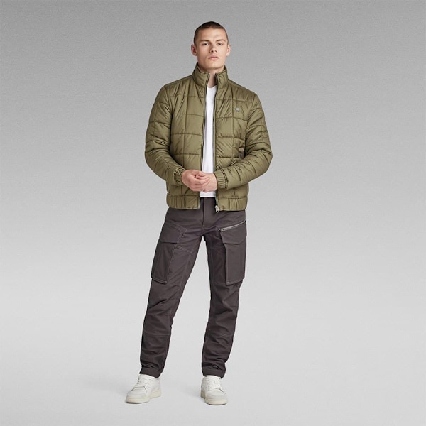 G-star Jacka Meefic Quilted Grönt S Man