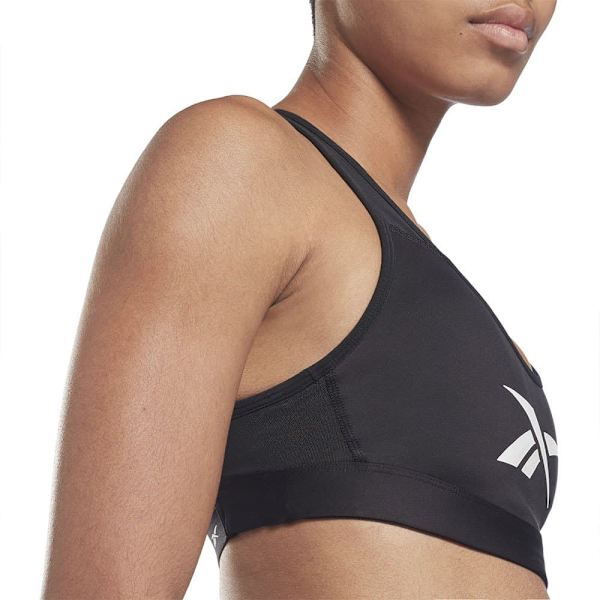 Reebok Lux Vector Racer Urheilurintaliivit Musta XL Nainen