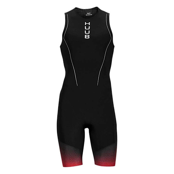 Huub Svømmeskind Race Rød,Sort XS Mand