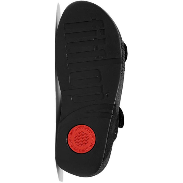 Fitflop Lulu Adjustable Shimmerlux Sandaler Svart EU 38 Kvinna