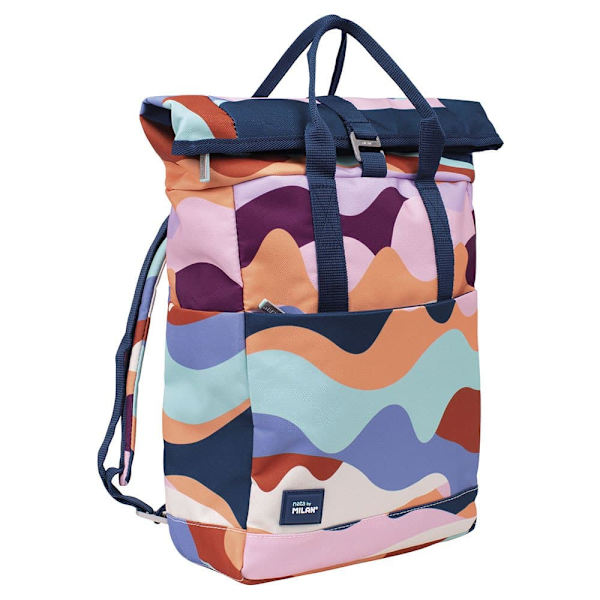 Milan Top Roll Closure Urban Bakpack ( 10 The Fun The Fun Sarja Monivärinen