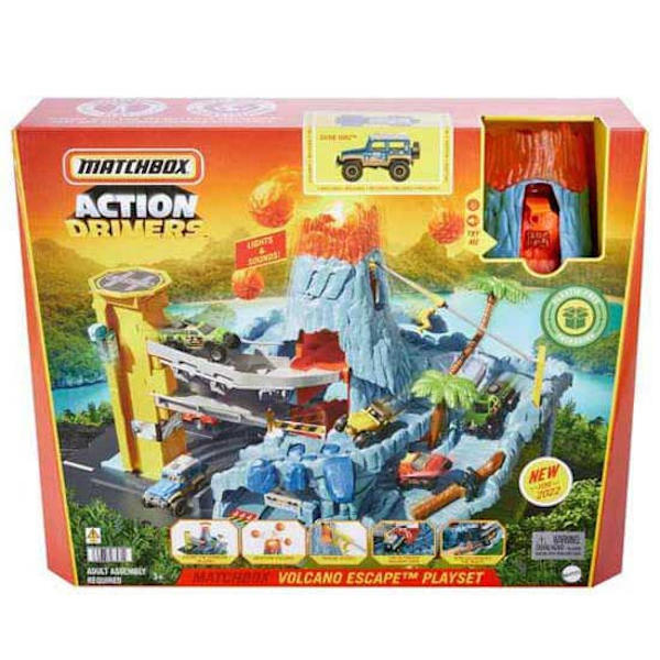 Matchbox Vulkan Bil Action Drivers Flerfärgad