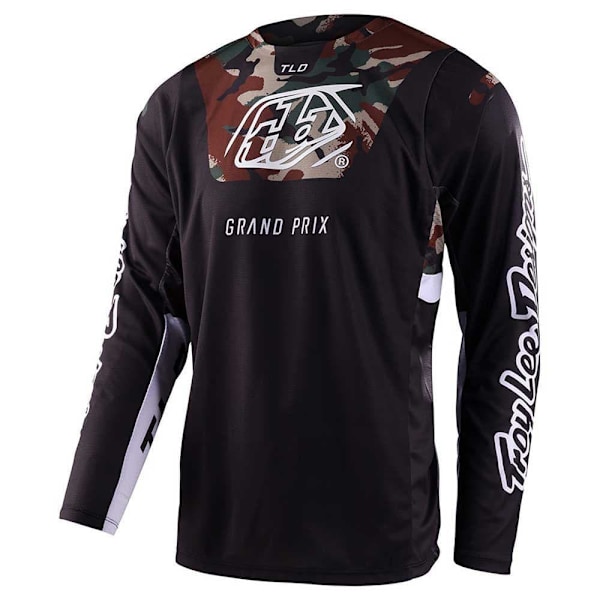 Troy Lee Designs Langærmet T-shirt Gp Pro Blends Sort L Mand