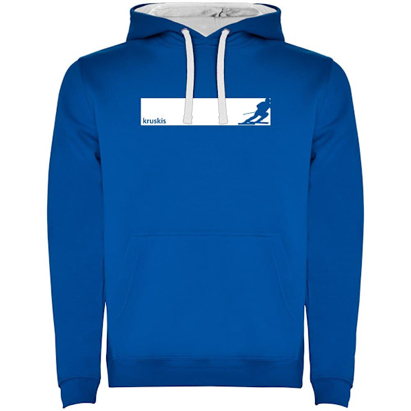 Kruskis Luvtröja Frame Ski Two-colour Blå XL Man