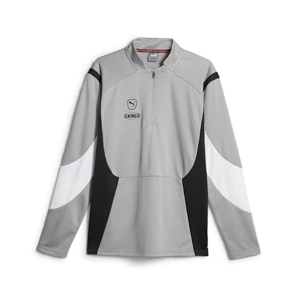 Puma Halv Lynlå Sweatshirt King Pro Grå S Mand