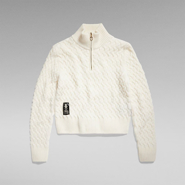 G-star Villapaita Chunky Skipper Beige L Nainen