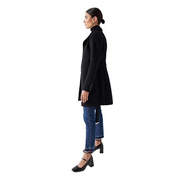 Salsa Jeans Frakke 21006875 Sort XS Kvinde