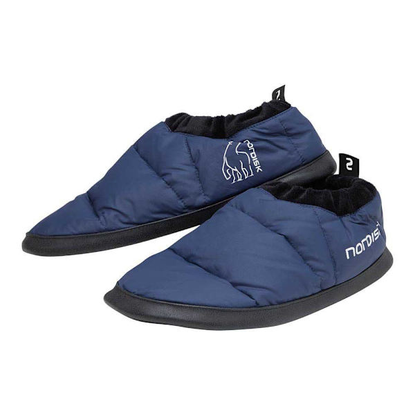 Nordisk Tofflor Mos Down Slippers Blå EU 49-50 Man