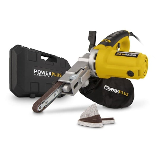 Powerplus Belt Sander Powx139 400w Søvfarvet