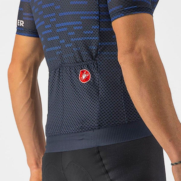Castelli Kortærmet Trøje Insider Blå 2XL Mand