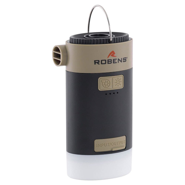 Robens Inflator+lampe+usb-c Batteri Cornival 3in1 Transparent