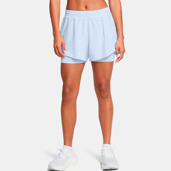 Under Armour Fly By 2-in-1 Shortsit  XS Nainen