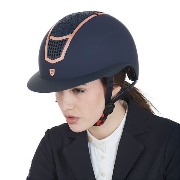 Equestro Hjelm Modello Eclipse Stone Mat Wide Visor (3 Padding)  56-58 cm
