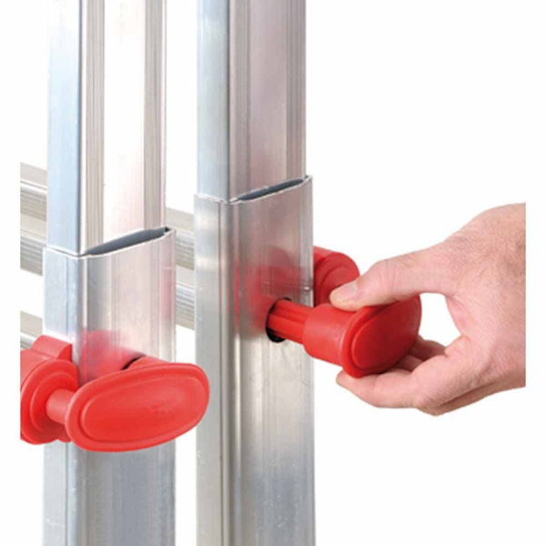 Hailo Steg Multifunktionsstege Profistep Multi 7516-131 4x4 Silver