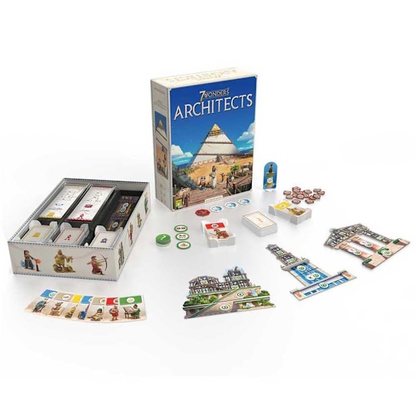 Asmodee Brädspel 7 Wonders Architects Flerfärgad