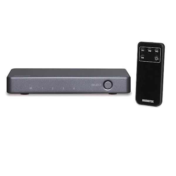 Marmitek Hdmi Switch 4k60 Connect 620 Uhd 2.0 Svart,Grå