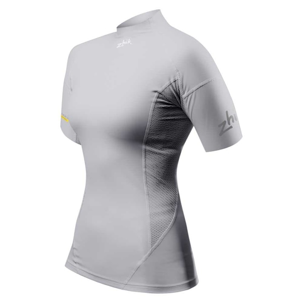 Zhik Lyhythihainen T-paita Eco Spandex Harmaa L Nainen