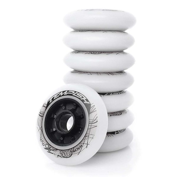 Tempish Skridskor Hjul Tw 8 Enheter Silver 90 mm - 90A