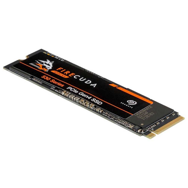 Seagate Hårddisk Ssd Nvme U. Firecuda 530 4tb 2 Svart