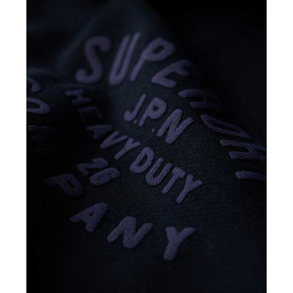 Superdry Machined Goods Workwear Huvtröja Blå XL Man