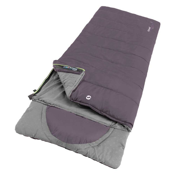Outwell Sovsäck Contour Grå Long / Left Zipper