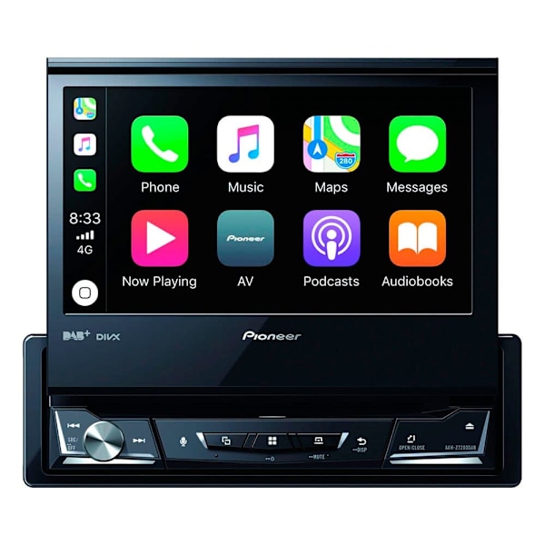 Pioneer Bilradio Avh-z7200dab Sort