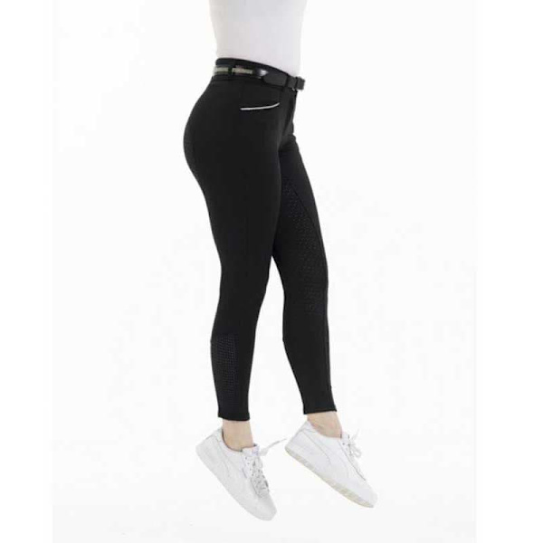 Equitheme Ridbyxor I Silikonsits Claudine Svart 38