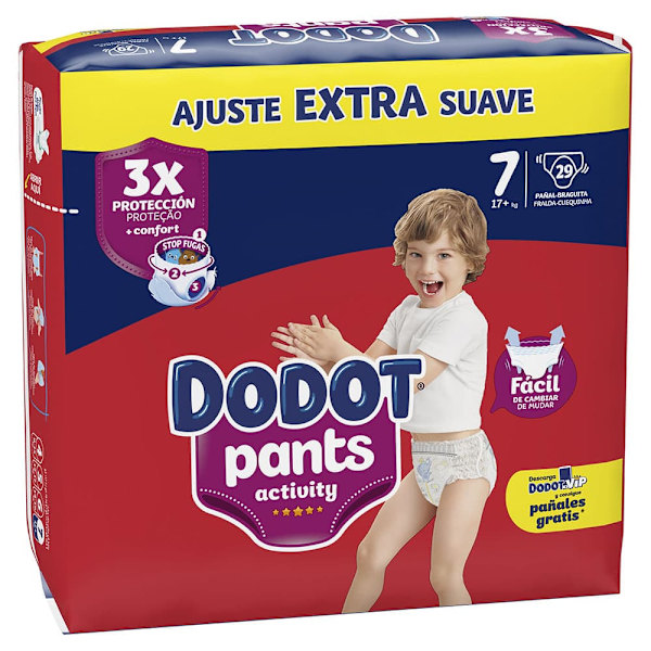 Dodot Blöjor Byxor Aktivitet Extra Storlek 7 29 Enheter