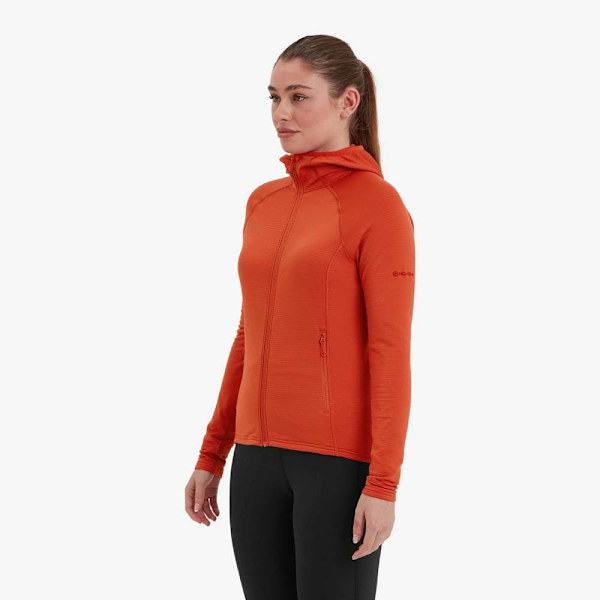 Montane Protium Lite Fleece Röd XS Kvinna
