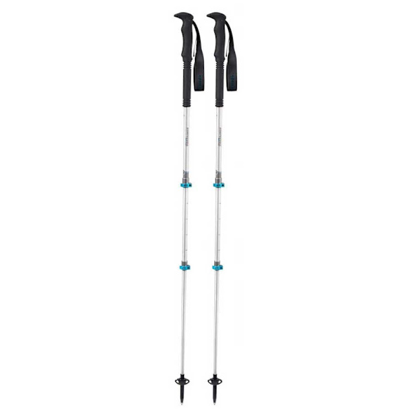 Komperdell Polacker Explorer Contour Powerlock Grå 105-140 cm