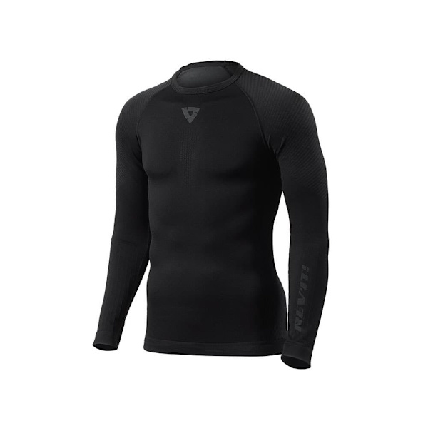 Revit Airborne 2 Langærmet Baselayer Sort XS-S Mand