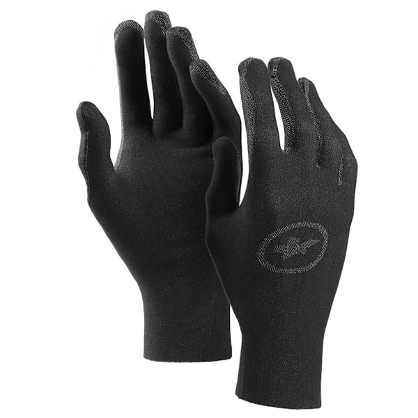 Assos Lange Handsker Spring Fall Liner Sort I Kvinde