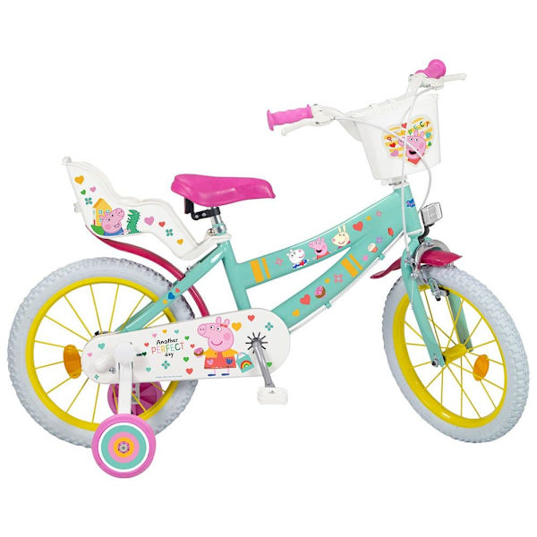 Toimsa Bikes Cykel Peppa Pig Verde 16´´ Grönt 4-6 Years Pojke