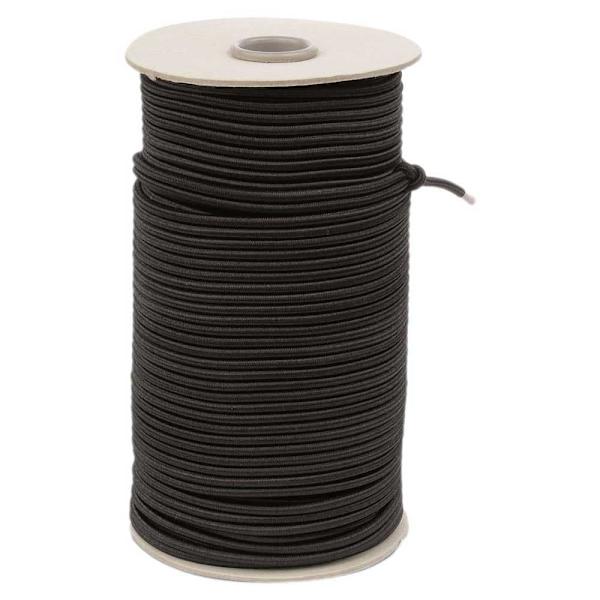 Best Divers Linje Elastic 4 Mm Sort 100 m