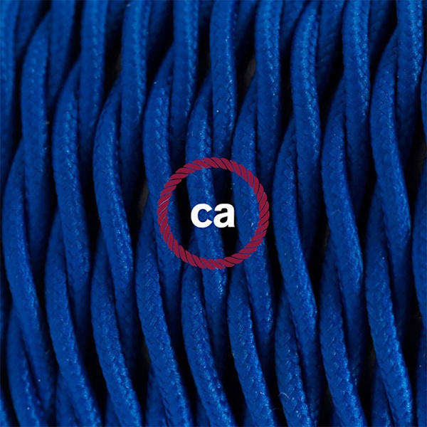 Creative Cables Hængende Lampe Pendel Til Lampeskærm Tm12 50 Cm Blå