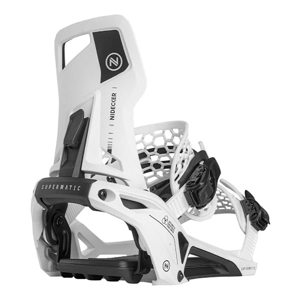 Nidecker Snowboardbindningar Supermatic Vit XL