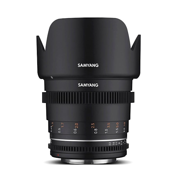 Samyang Mf 50 Mm T1.5 Vdslr Mk2 Canon Ef Sort
