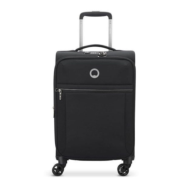 Delsey Brochant 2.0 55 Cm Expandable 40l Kuffert Med Hjul Sort S