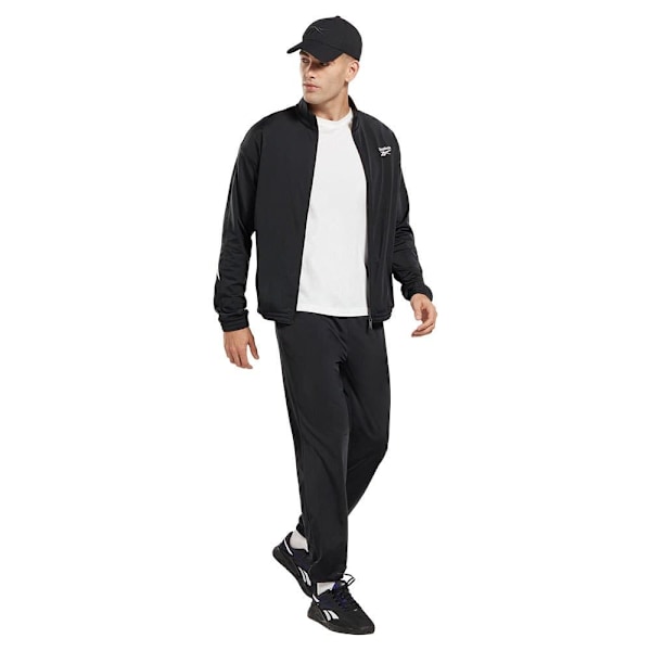 Reebok Byxor Identity Vector Knit Track Joggers Svart S Man