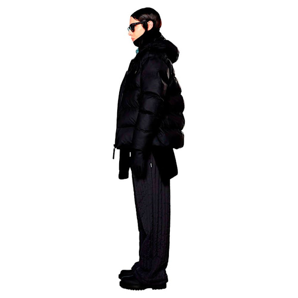 Rains Puffer Jakke Sort XL Mand