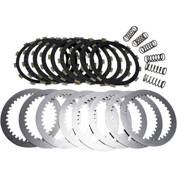 Ebc Drcf Series Offroad/atv Carbon Fiber Drcf137 Full Koppling Silver
