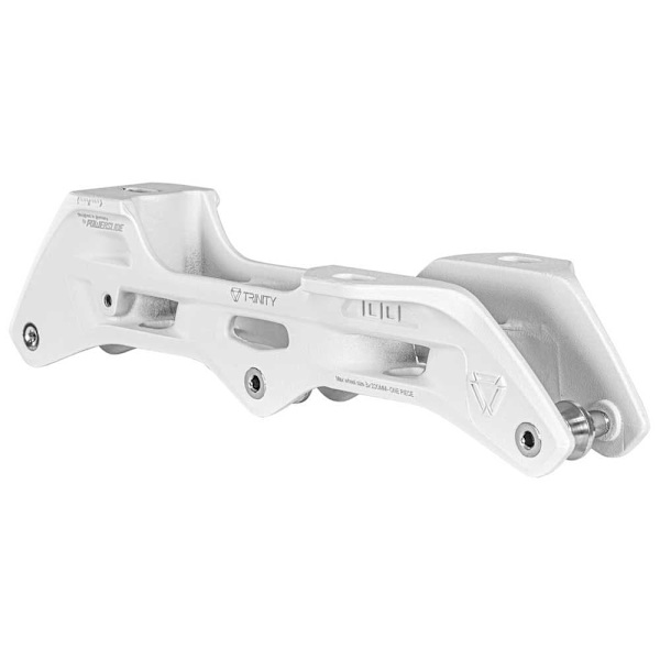 Powerslide Elite Casted Aluminium Trinity Frame Vit 231 mm