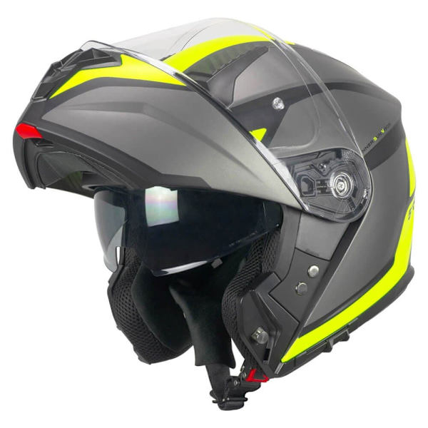 Ska-p 5thg Falcon Sport Modulær Hjelm Gul,Sort M