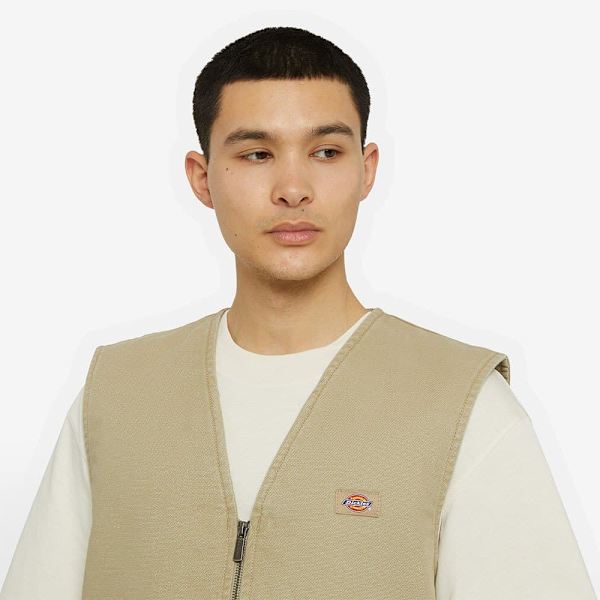 Dickies Väst Duck Canvas Summer Beige L Man