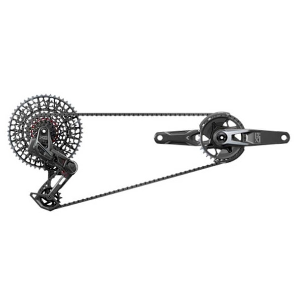 Sram Gruppesæt X0 T-type Eagle Transmission Axs Søvfarvet 170 mm 32t / 10-52t