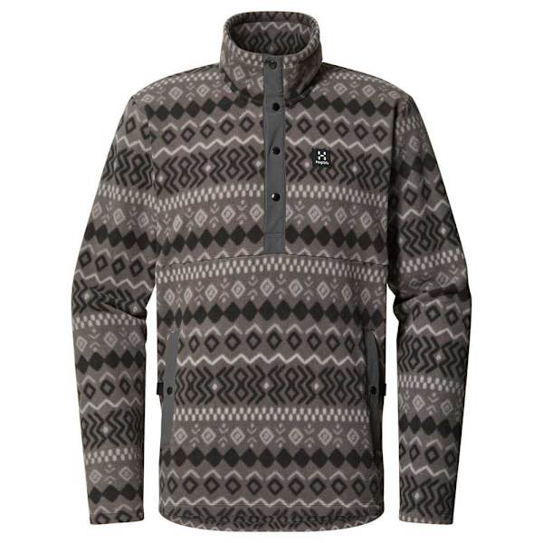Haglofs Mora Mid Sweatshirt Med Lynlås Grå S Mand